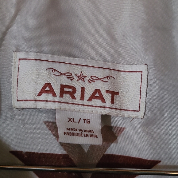 Ariat NWT Women's Rucksack First Rodeo Vest in Brown XL - Picture 9 of 15